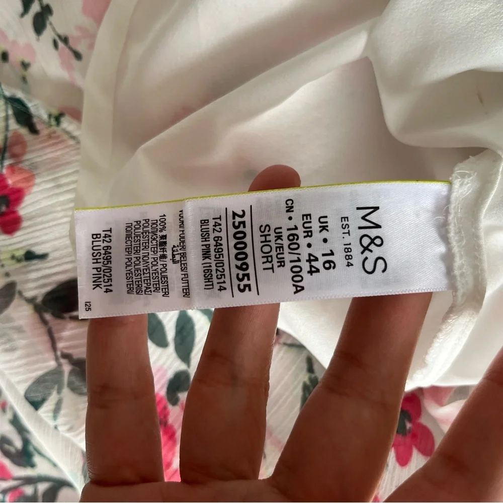 Marks & Spencer Maxi Dress Size 16 - Picture 7 of 9